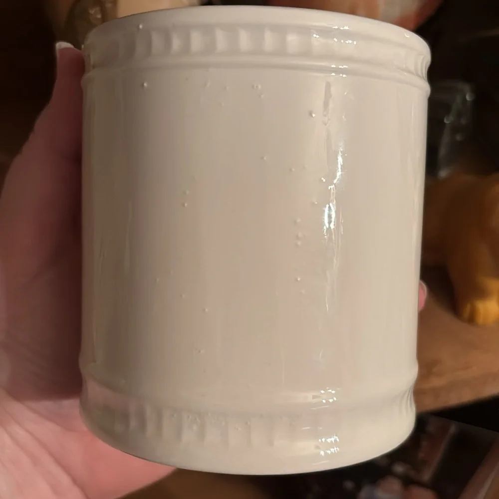 Ceramic  4” Canister Merry Mushroom 1982 by Sears - Picture 7 of 10